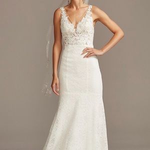 Beautiful wedding gown